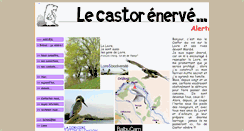 Desktop Screenshot of le-castor-enerve.fr